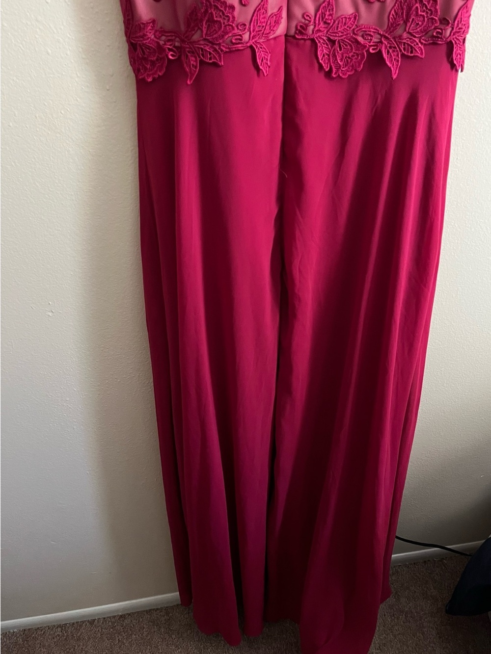 Melrose Social Brand Formal Fuchsia Maxi Dress - Picture 6 of 10